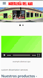 Mobile Screenshot of muebleriadelmar.com